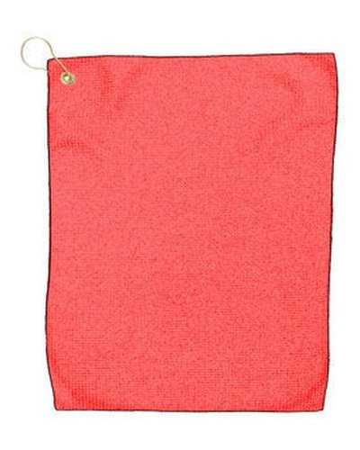 Pro Towels MW18CG Microfiber Waffle Small - Red Black - HIT a Double