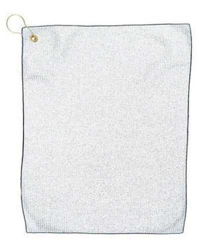 Pro Towels MW18CG Microfiber Waffle Small - White Black - HIT a Double