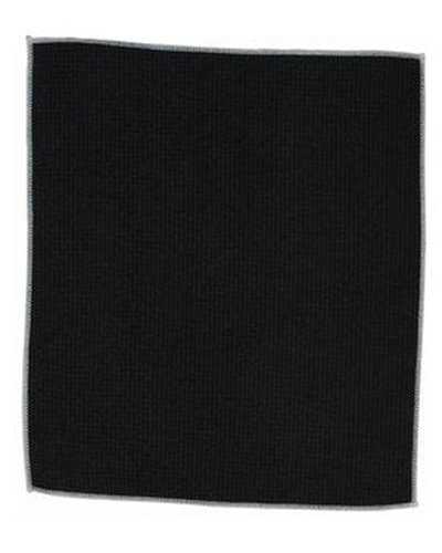 Pro Towels MW18 Microfiber Waffle Small - Black White - HIT a Double