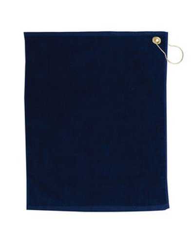 Pro Towels TRUE18CG Jewel Collection Soft Touch Golf Towel - Navy - HIT a Double