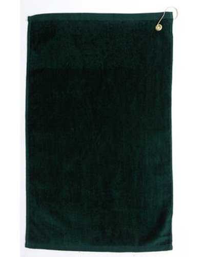 Pro Towels TRUE25CG Diamond Collection Golf Towel - Hunter Green - HIT a Double