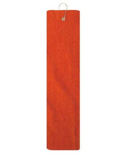 Pro Towels TRUE25TF Diamond Collection Golf Towel - Orange - HIT a Double