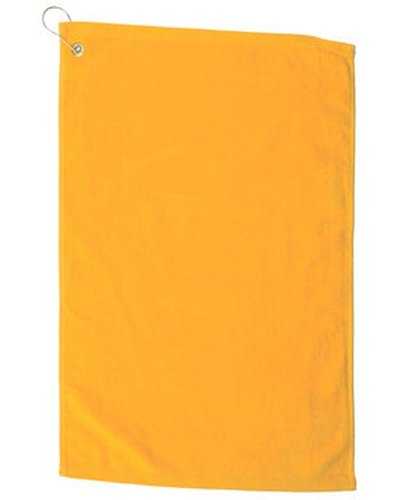 Pro Towels TRUE35CG Platinum Collection Golf Towel - Gold - HIT a Double