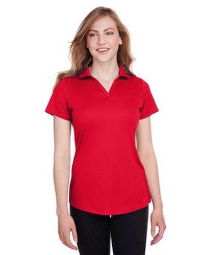 Puma Golf 596800 Ladies' Icon Golf Polo - High Risk Red - HIT a Double