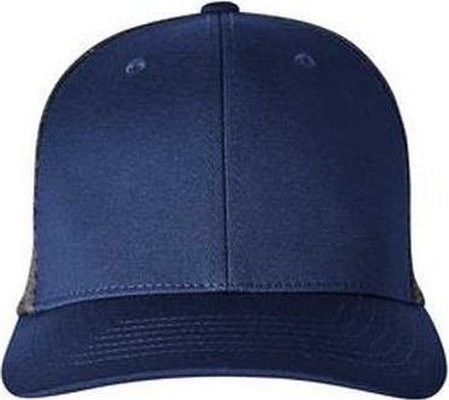 Puma Golf 22675 Adult 110 Snapback Trucker Cap - Peacoat Qut Shd - Navy Dark Gray / one Size Fits Most