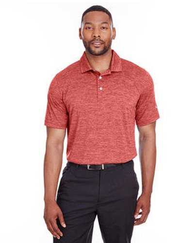 Puma Golf 596801 Men's Icon Heather Polo - High Risk Red - HIT a Double