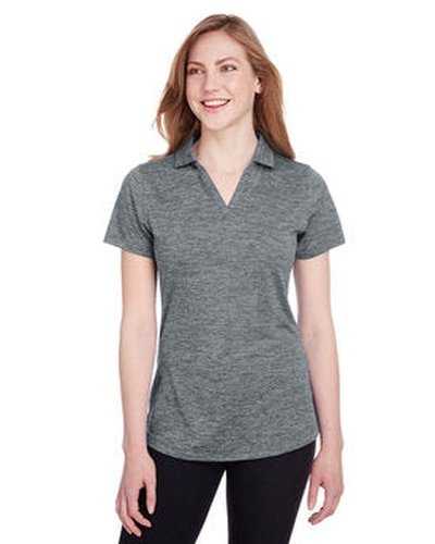 Puma Golf 596802 Ladies&#39; Icon Heather Polo - Quiet Shade - HIT a Double