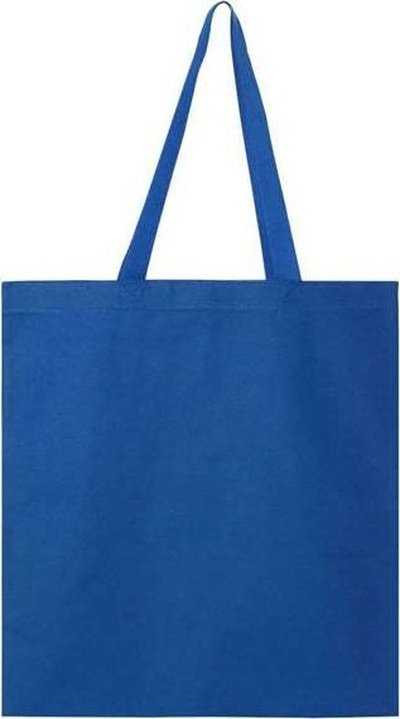 Q-Tees Q800 Promotional Tote - Royal Blue - HIT a Double - 2