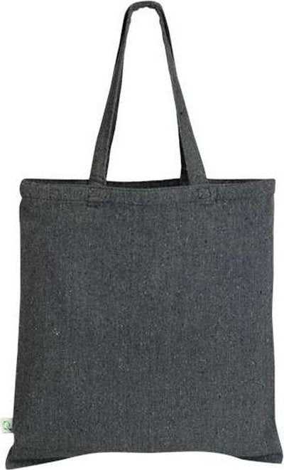 Q-Tees S800 Sustainable Canvas Bag - Dark Gray - HIT a Double - 1