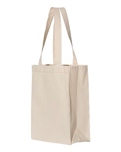 Q-Tees Q1000 12L Gussetted Shopping Bag - Natural - HIT a Double
