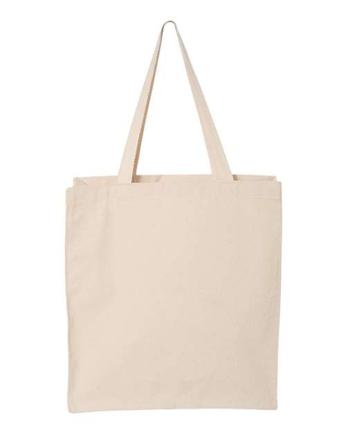 Q-Tees Q125300 14L Shopping Bag - Natural - HIT a Double
