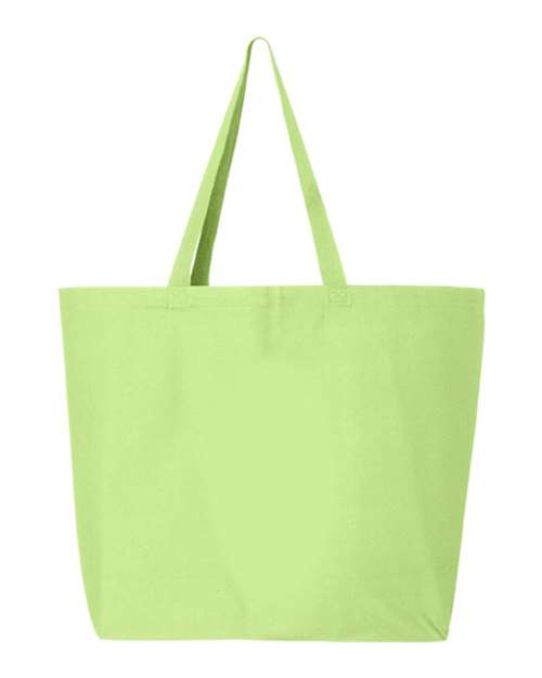 Q-Tees Q600 25L Jumbo Tote - Lime - HIT a Double