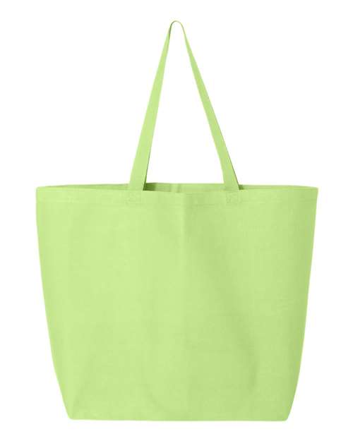 Q-Tees Q600 25L Jumbo Tote - Lime - HIT a Double