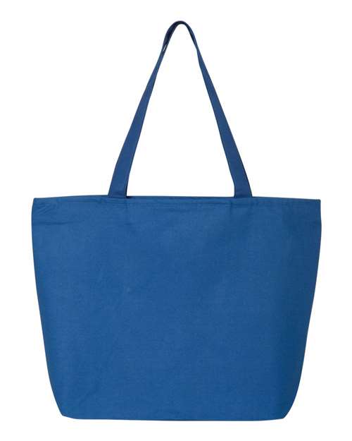 Q-Tees Q611 25L Zippered Tote - Royal - HIT a Double