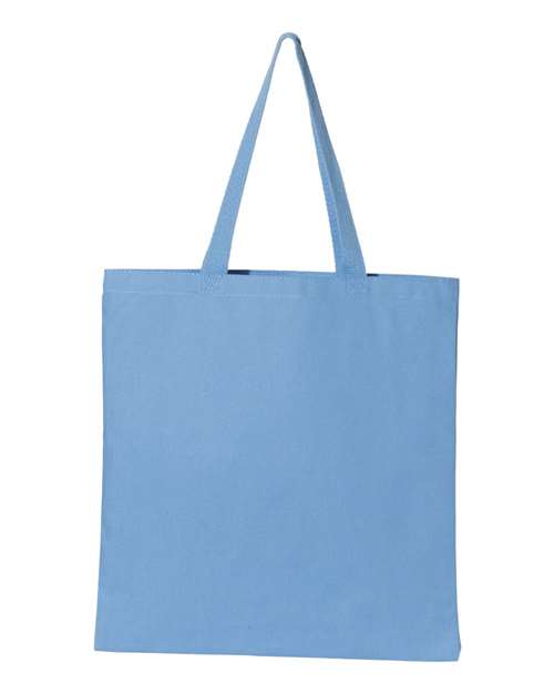 Q-Tees Q800 Promotional Tote - Carolina Blue - HIT a Double