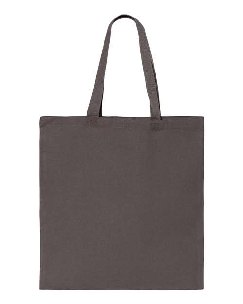 Q-Tees Q800 Promotional Tote - Charcoal - HIT a Double
