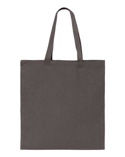 Q-Tees Q800 Promotional Tote - Charcoal - HIT a Double