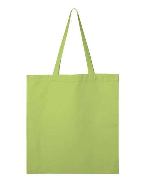 Q-Tees Q800 Promotional Tote - Lime - HIT a Double