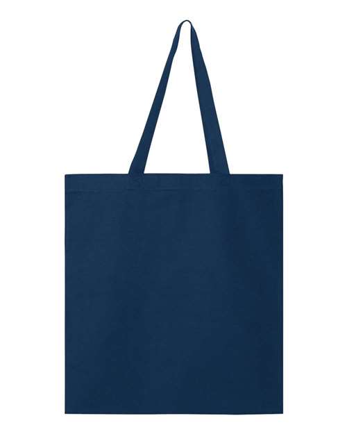 Q-Tees Q800 Promotional Tote - Navy - HIT a Double