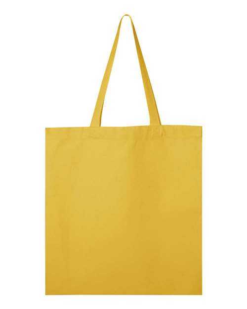 Q-Tees Q800 Promotional Tote - Yellow - HIT a Double