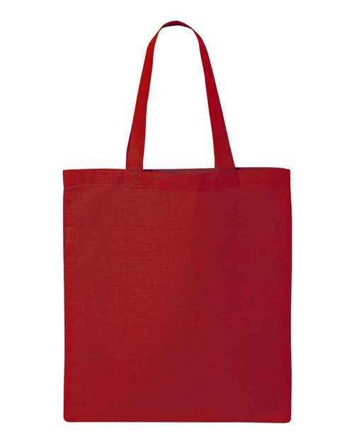 Q-Tees QTB Economical Tote - Red - HIT a Double