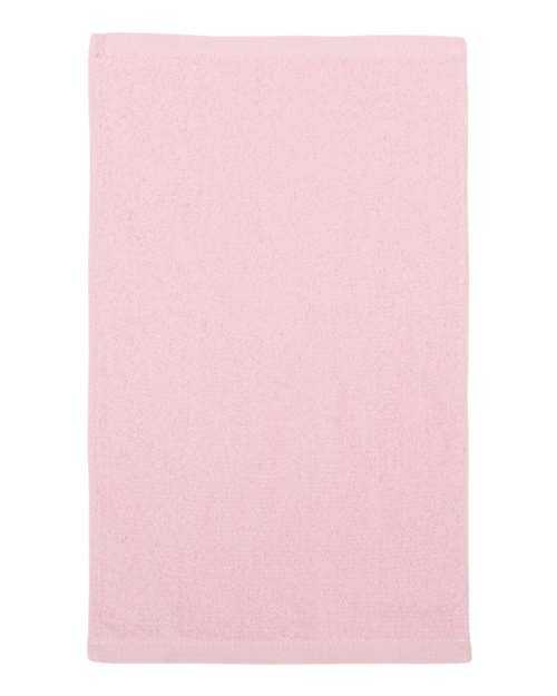 Q-Tees T18 Budget Rally Towel - Light Pink - HIT a Double