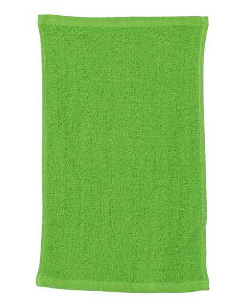 Q-Tees T18 Budget Rally Towel - Lime - HIT a Double