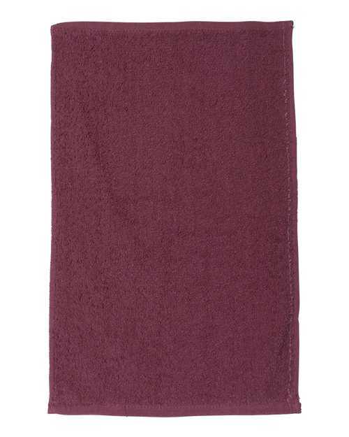 Q-Tees T18 Budget Rally Towel - Maroon - HIT a Double