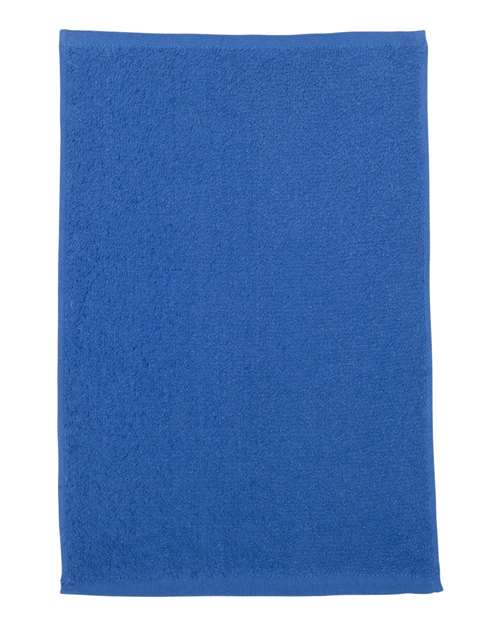 Q-Tees T18 Budget Rally Towel - Royal - HIT a Double