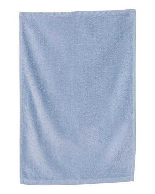 Q-Tees T200 Hemmed Hand Towel - Light Blue - HIT a Double