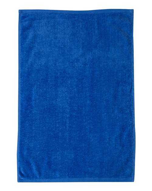 Q-Tees T300 Deluxe Hemmed Hand Towel - Royal - HIT a Double