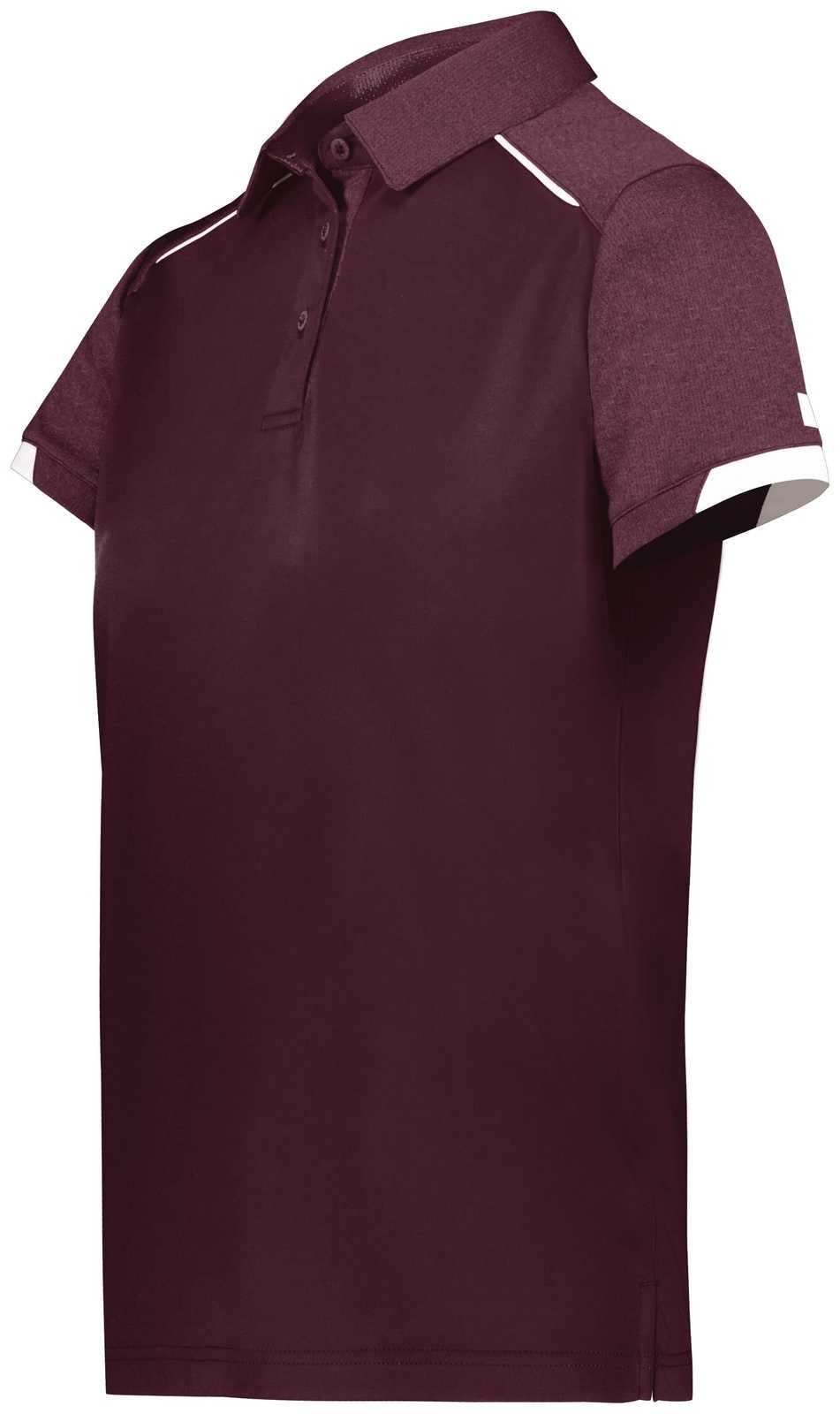 Russell R20DKX Ladies Legend Polo - Maroon - HIT a Double