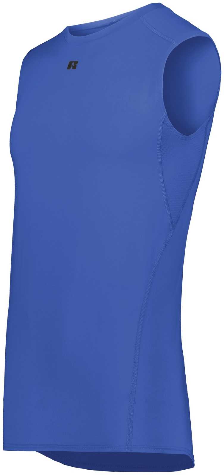 Russell R22CPM Coolcore Sleeveless Compression Tank - Royal - HIT a Double