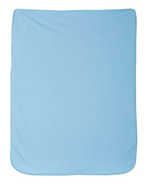 Rabbit Skins 1110 Premium Jersey Infant Blanket - Light Blue - HIT a Double