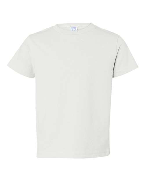 Rabbit Skins 3301J Juvy Short Sleeve T-Shirt - White - HIT a Double