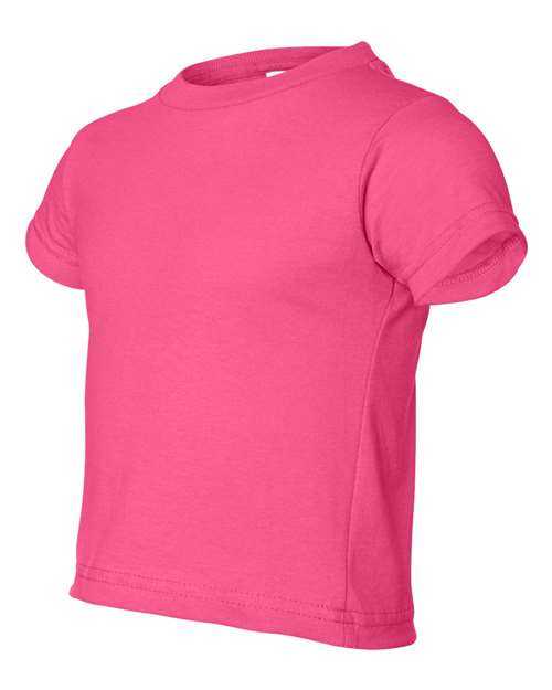 Rabbit Skins 3301T Toddler Cotton Jersey Tee - Hot Pink - HIT a Double