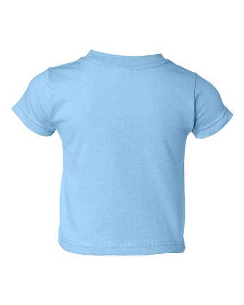 Rabbit Skins 3301T Toddler Cotton Jersey Tee - Light Blue - HIT a Double