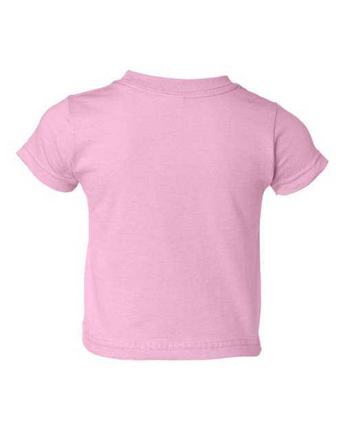 Rabbit Skins 3301T Toddler Cotton Jersey Tee - Pink - HIT a Double