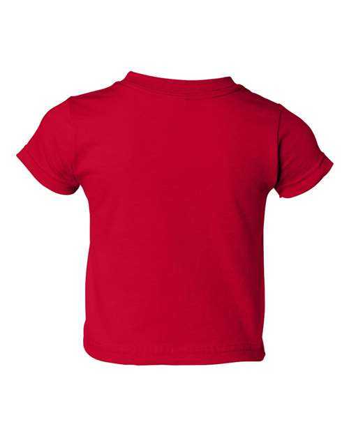 Rabbit Skins 3301T Toddler Cotton Jersey Tee - Red - HIT a Double