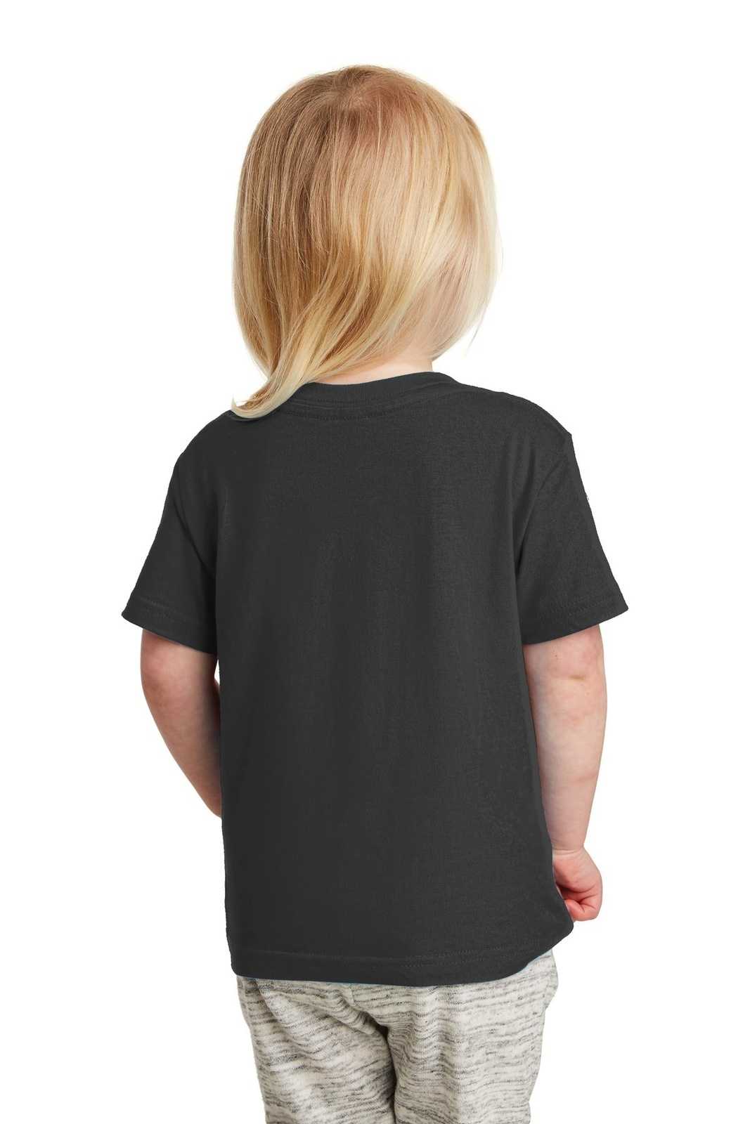 Rabbit Skins 3321 Toddler Fine Jersey Tee - Black - HIT a Double