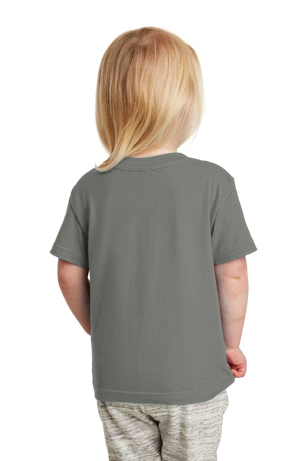 Rabbit Skins 3321 Toddler Fine Jersey Tee - Charcoal - HIT a Double