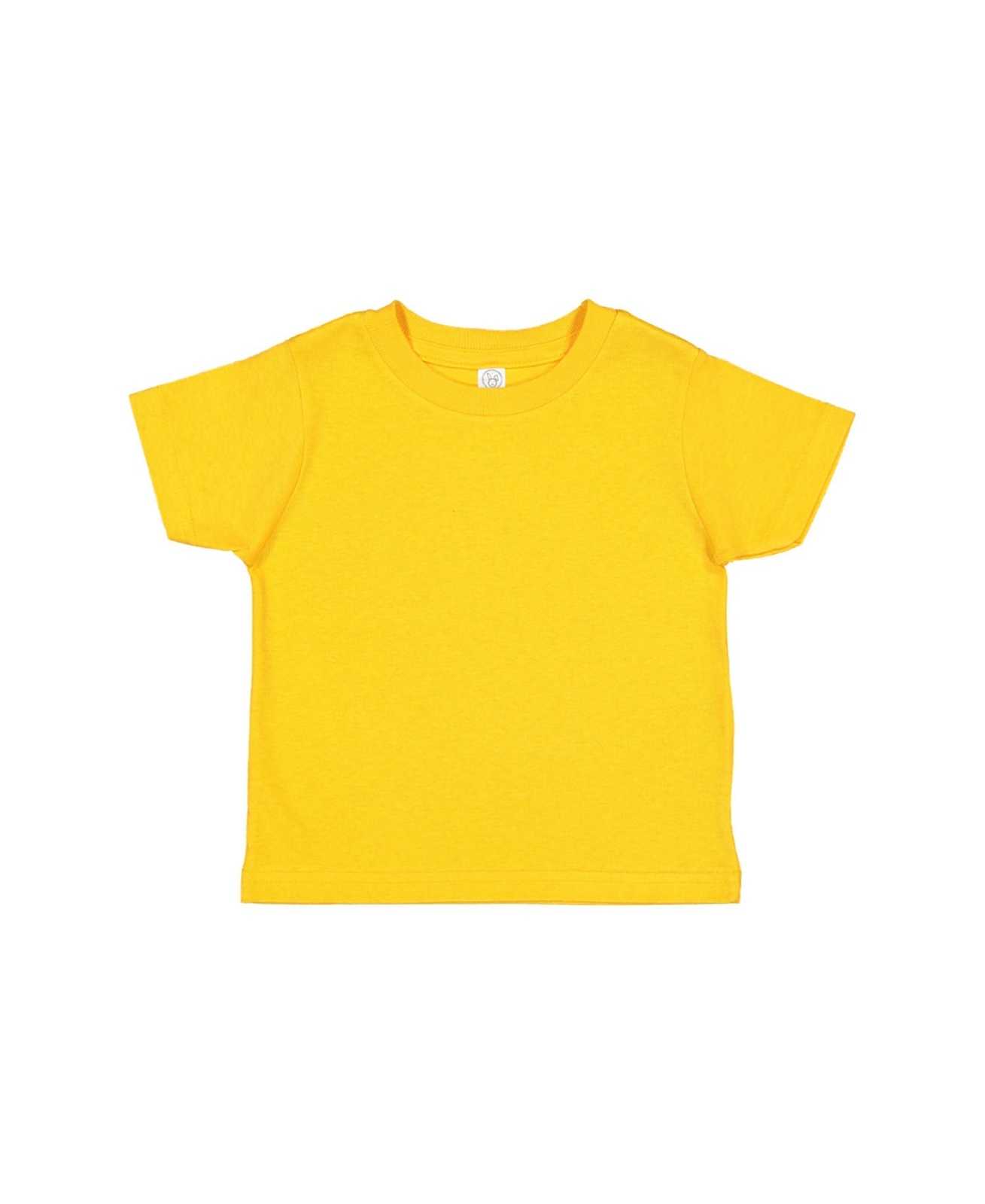 Rabbit Skins 3321 Toddler Fine Jersey Tee - Gold - HIT a Double