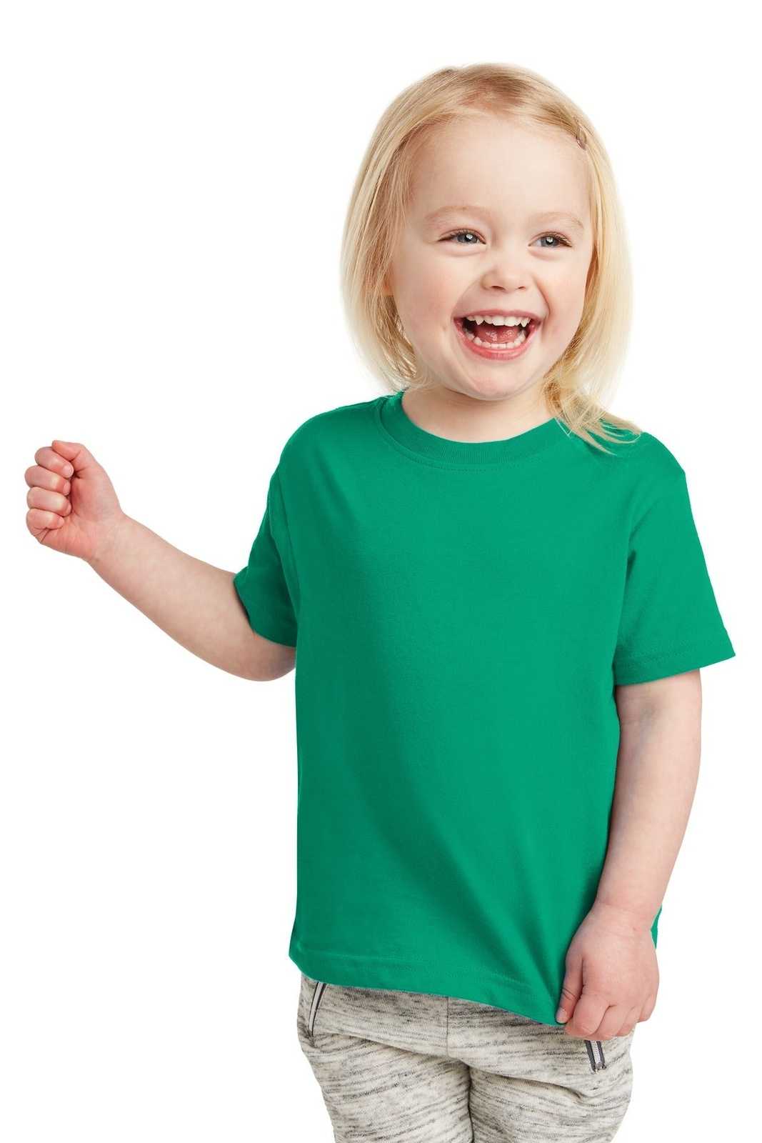 Rabbit Skins 3321 Toddler Fine Jersey Tee - Kelly - HIT a Double