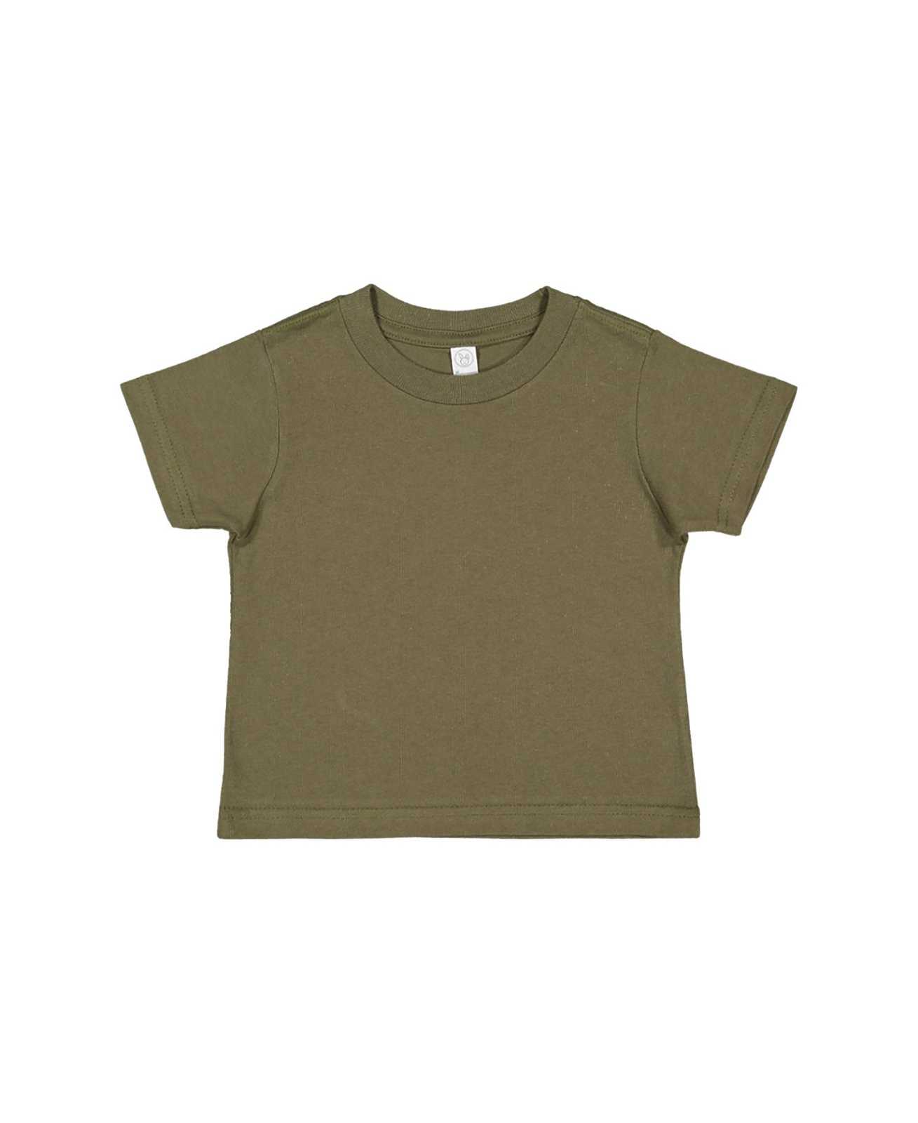 Rabbit Skins 3321 Toddler Fine Jersey Tee - Military Green - HIT a Double