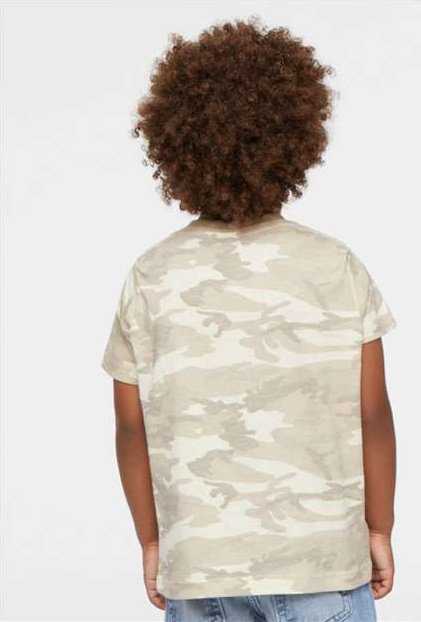 Rabbit Skins 3321 Toddler Fine Jersey Tee - Natural Camo&quot; - &quot;HIT a Double
