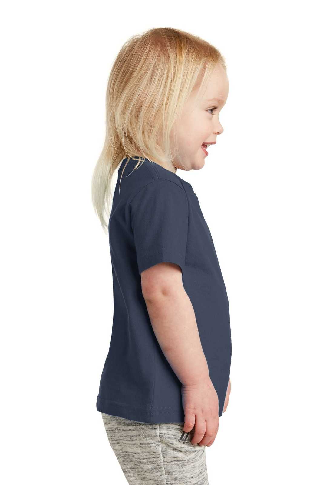 Rabbit Skins 3321 Toddler Fine Jersey Tee - Navy - HIT a Double