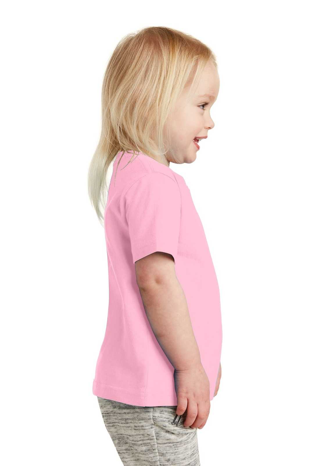 Rabbit Skins 3321 Toddler Fine Jersey Tee - Pink - HIT a Double