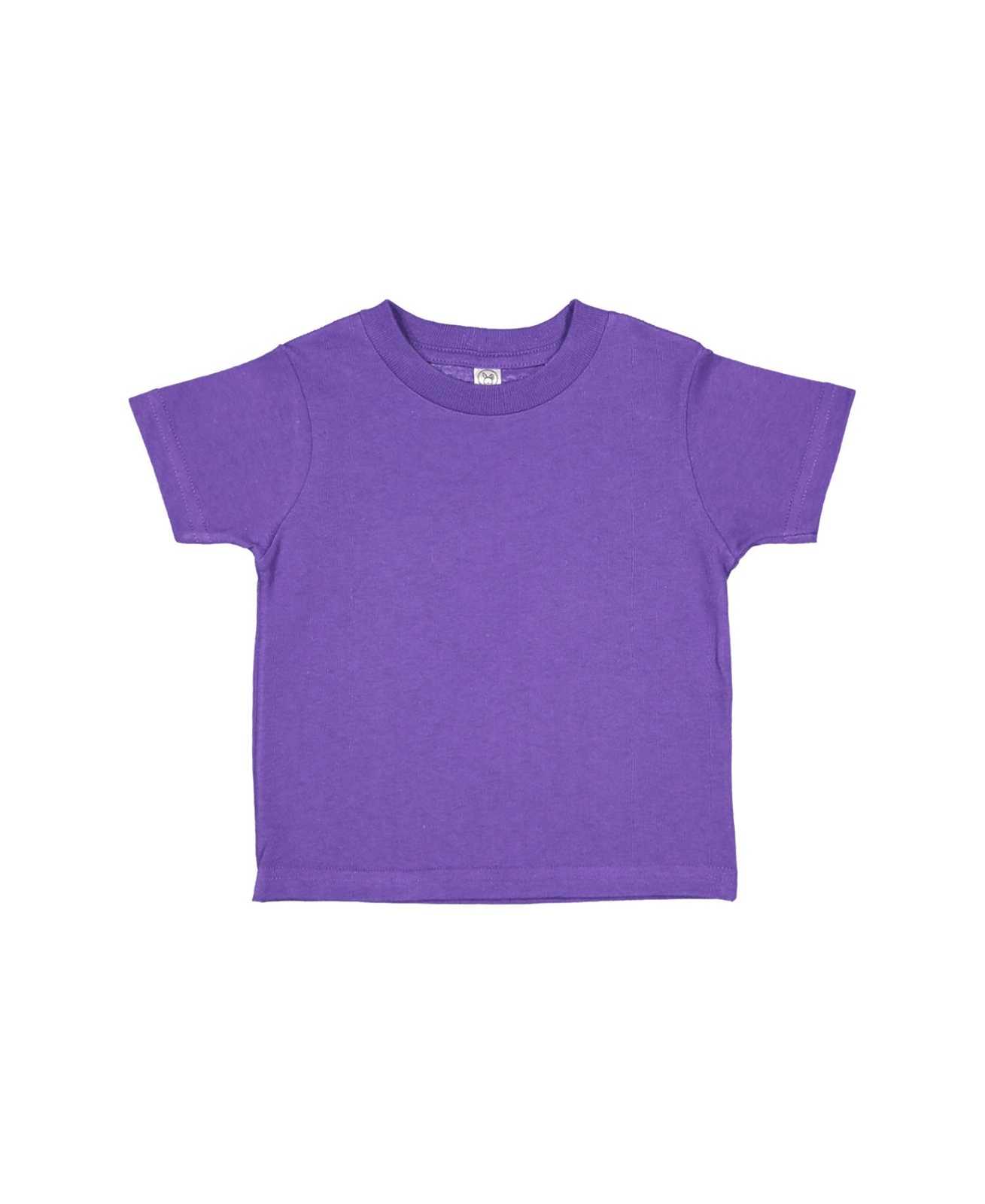 Rabbit Skins 3321 Toddler Fine Jersey Tee - Purple - HIT a Double