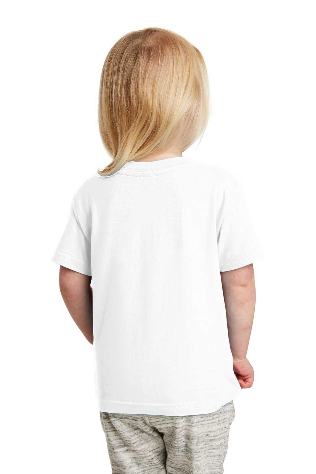 Rabbit Skins 3321 Toddler Fine Jersey Tee - White - HIT a Double
