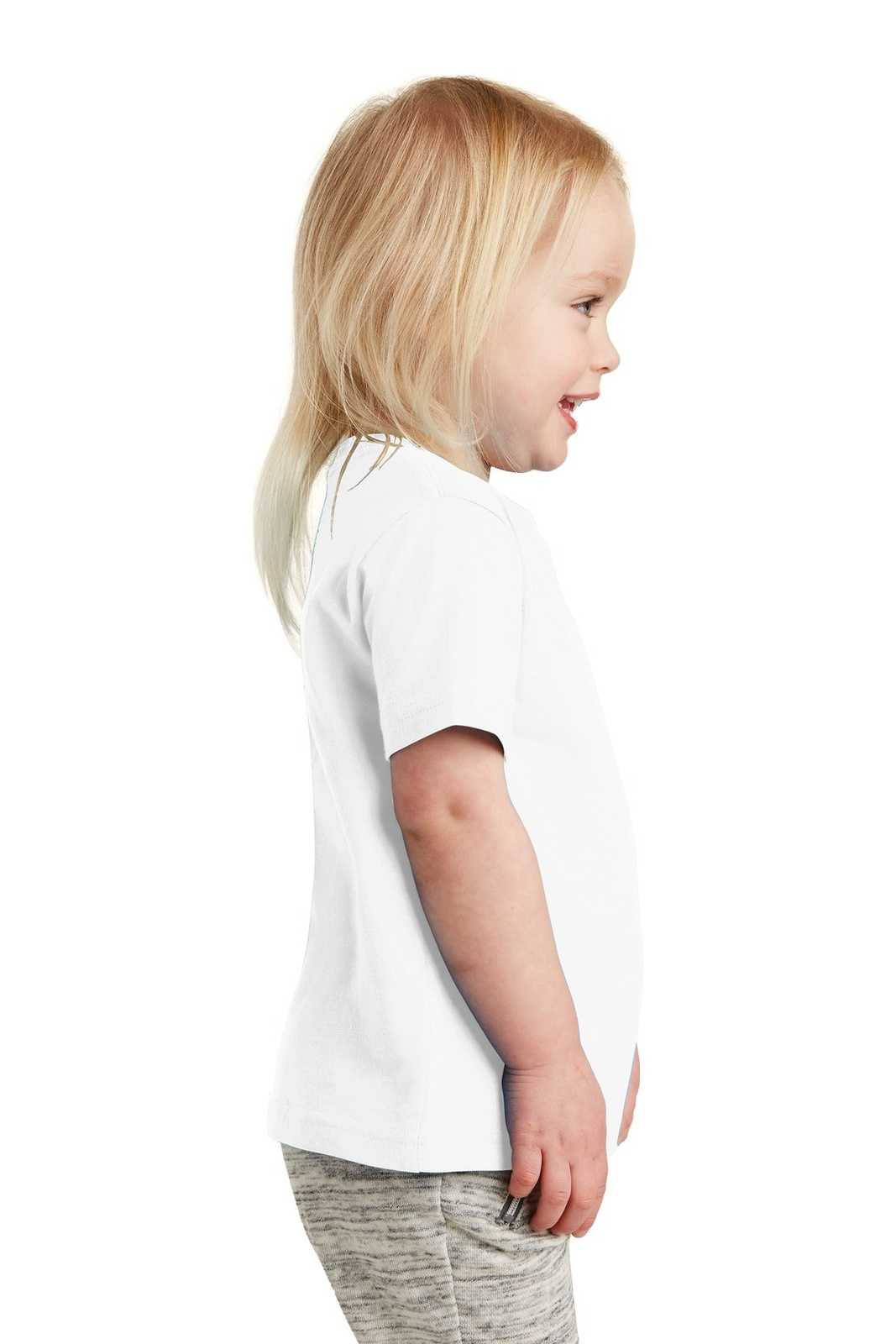 Rabbit Skins 3321 Toddler Fine Jersey Tee - White - HIT a Double